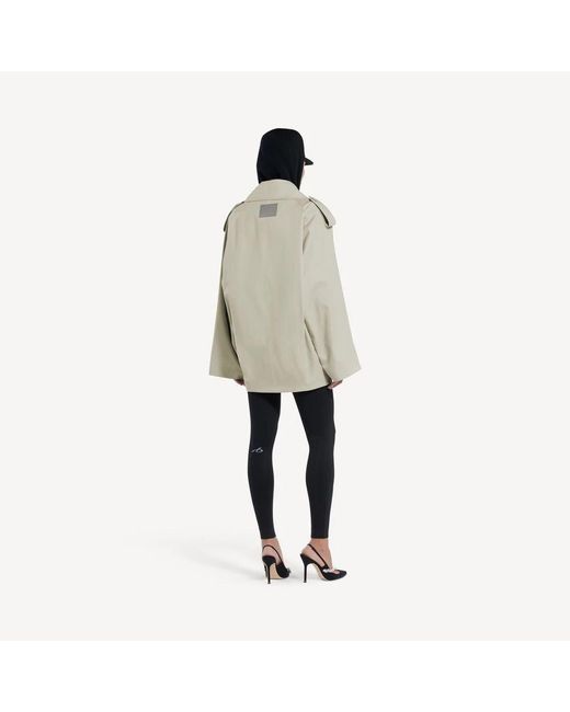 Balenciaga Gray Trench Coats