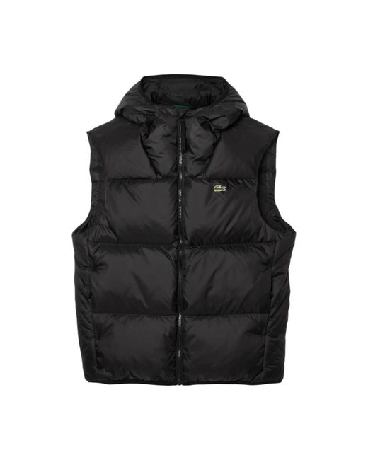 Vests Lacoste de hombre de color Black