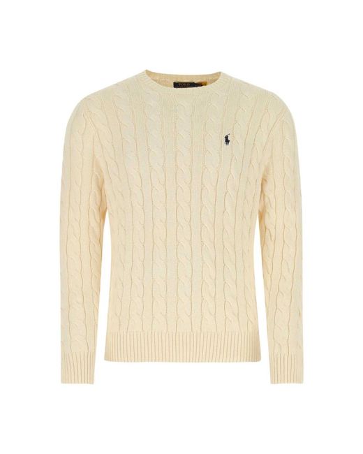 Polo Ralph Lauren Natural Round-Neck Knitwear for men