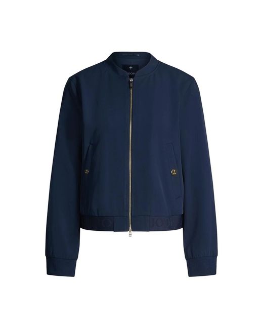Joop! Zip-Through Sweatshirt in het Blue
