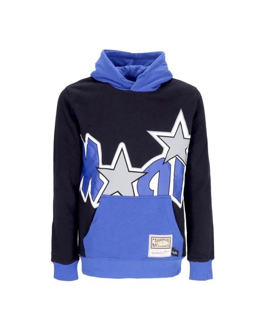 Hoodies Mitchell & Ness de hombre de color Blue