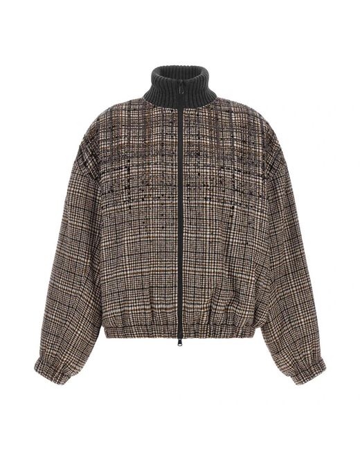 Brunello Cucinelli Gray Light Jackets