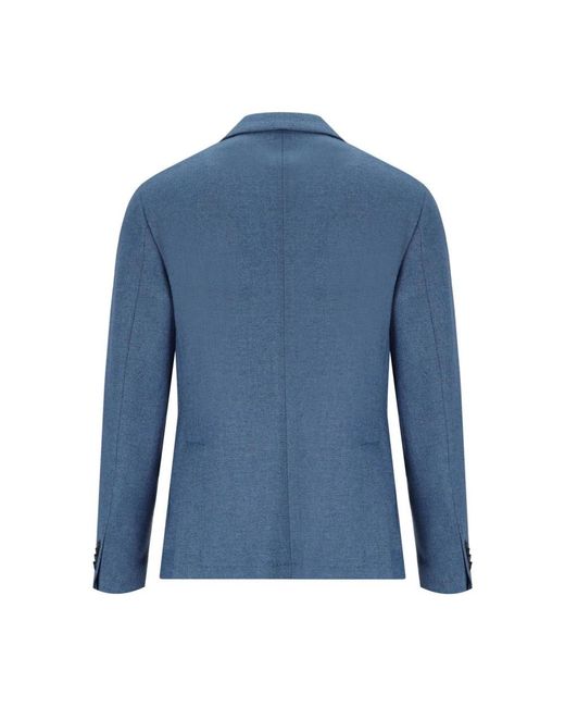 Manuel Ritz Blue Blazers for men