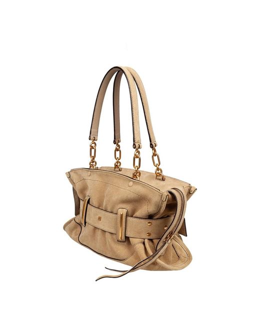 Balmain Metallic Shoulder Bags
