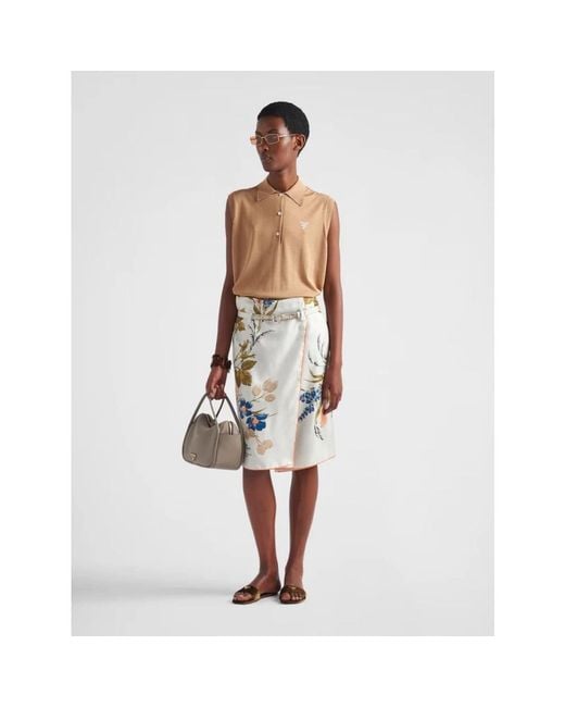 Prada Natural Waistcoats