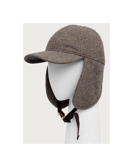 ARMANI EXCHANGE Brown Baseball Cap