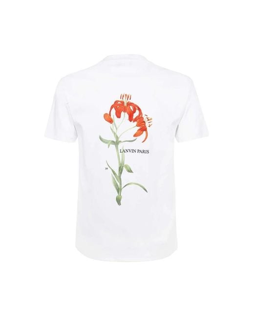 Lanvin White T-Shirts