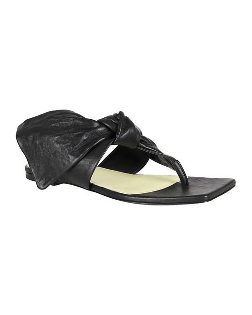 Givenchy Flat Sandalen in het Black
