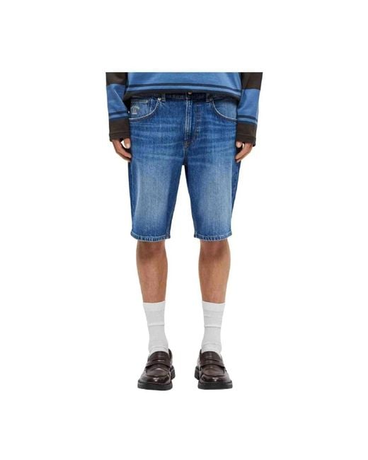Pepe Jeans Blue Denim Shorts for men