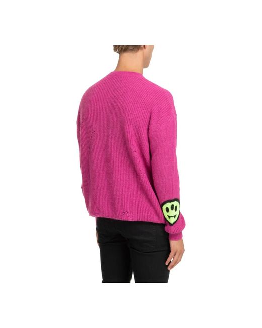 Knitwear > round-neck knitwear Barrow pour homme en coloris Pink