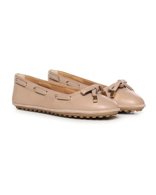 Tod's Natural Ballerinas