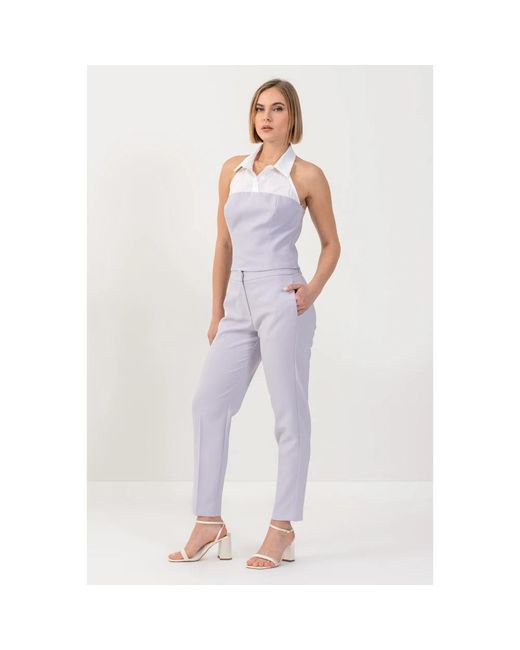 Kocca Purple Sleeveless Tops