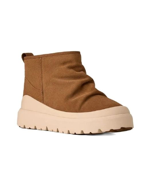 Ugg Fitness ,Bruin ,Wol Heritage Utility Mini in het Brown voor heren