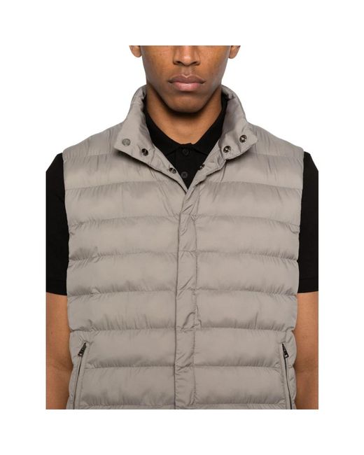 Herno Il Gilet in het Gray voor heren