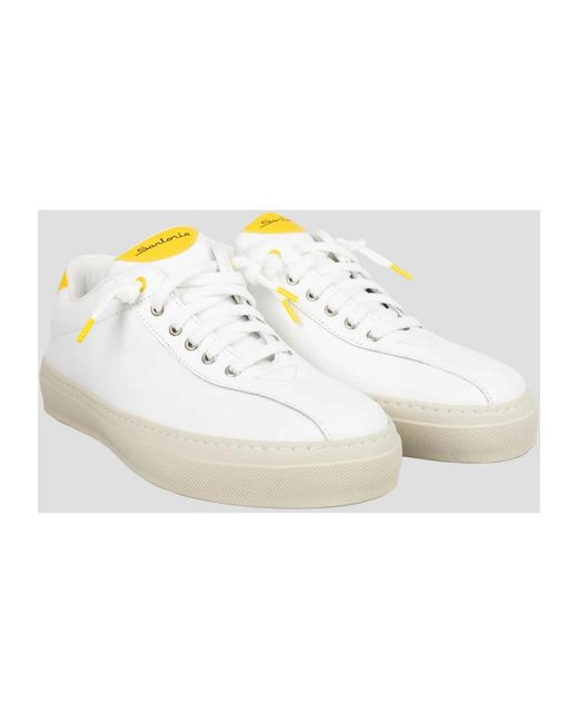 Sartorio Napoli White Sneakers for men