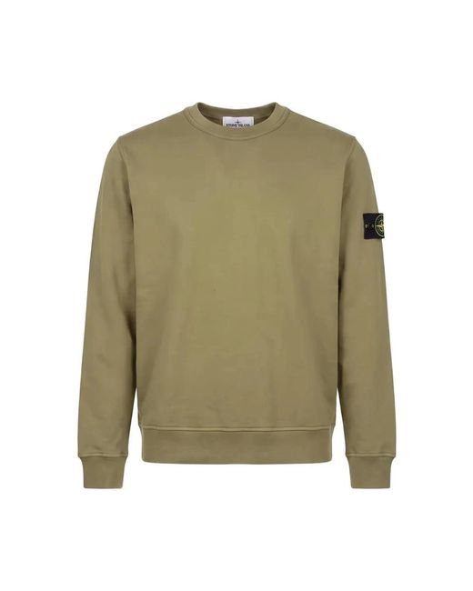 Stone Island Green Sweatshirts for men