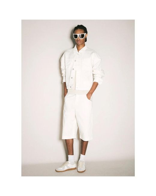 Entire studios White Denim Jackets for men