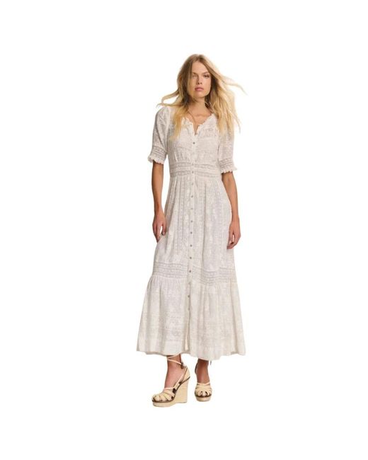 LoveShackFancy Natural Maxi Dresses