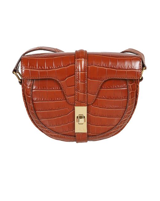 Céline Orange Small Besace
