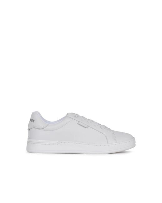 Lowline sneakers in pelle bianca ottica di COACH in White