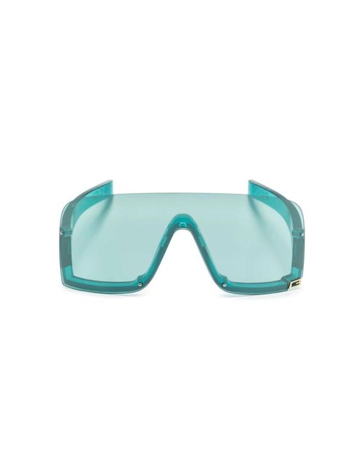 Gucci Blue Blaue sonnenbrille für frauen