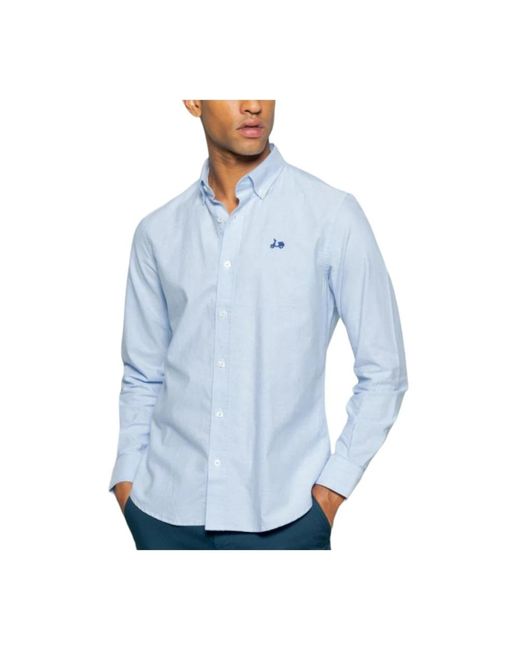 Scotta Blue Formal Shirts for men