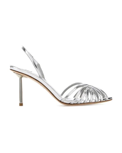 Le Silla Metallic High Heel Sandals