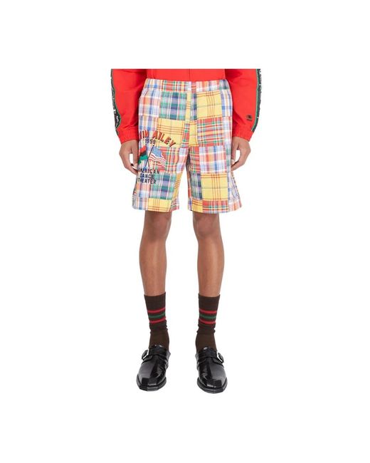 Champion Red Casual Shorts for men