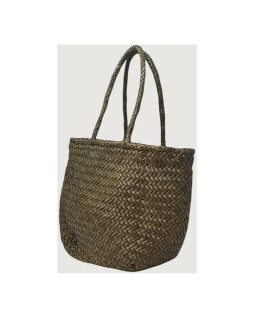 Tote Bags di Dragon Diffusion in Green
