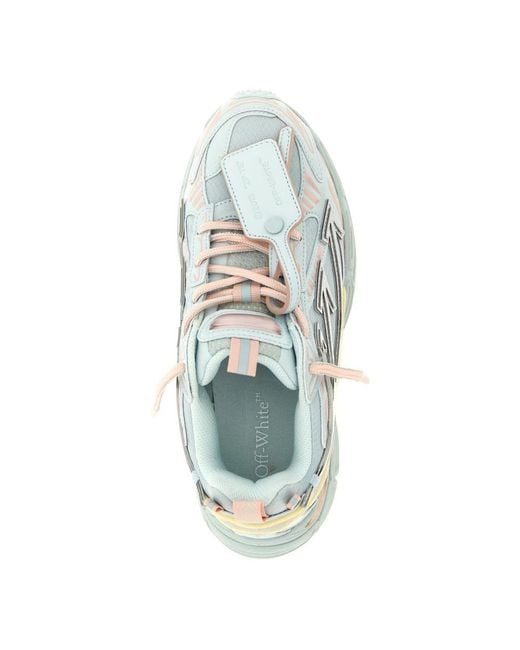 Off-White c/o Virgil Abloh Blue Sneakers