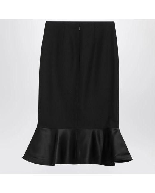 Fendi Rokken ,Zwart ,Zwarte Pencil Rok in het Black
