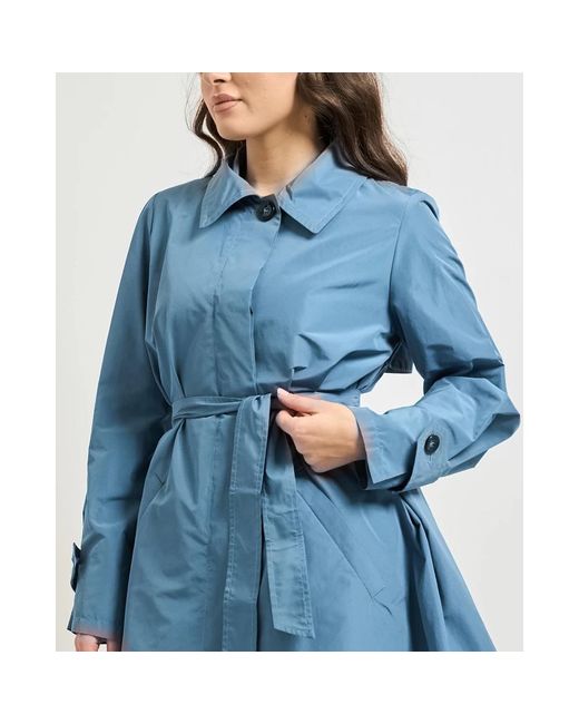 iBlues Belted Technical Jacket in het Blue