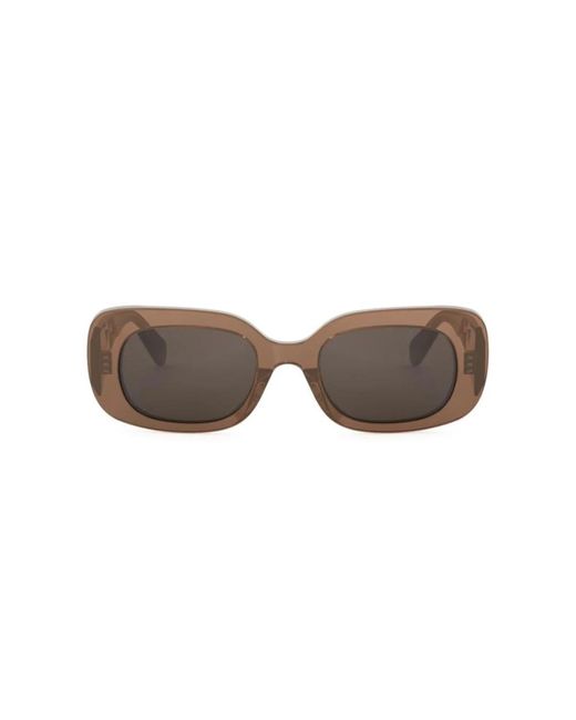 Céline Accessoires ,Bruin ,Elegante Zonnebril Voor Stijlvolle Look in het Brown