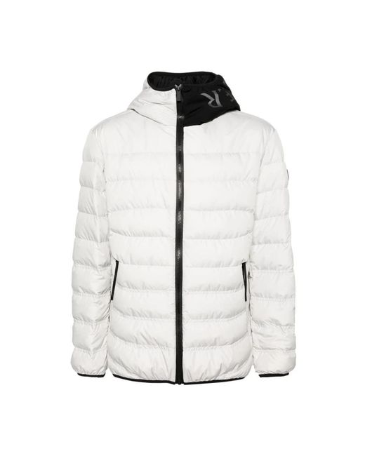 Moncler White Down Jackets for men