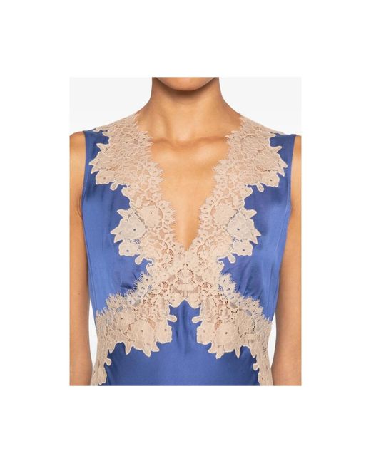 Rixo Kleedjes ,Blauw ,Maxi Kleedjes in het Blue