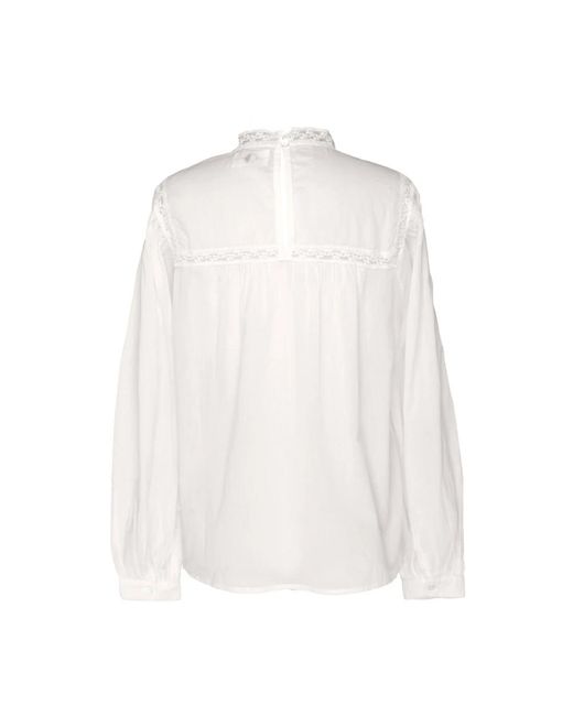 Des Petits Hauts Sotarya Blouse in het White