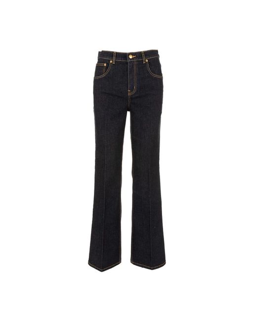 Tory Burch Black Flared Jeans
