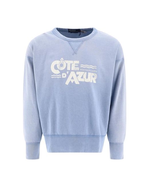Cote d'azur sweatshirt di Ralph Lauren in Blue da Uomo