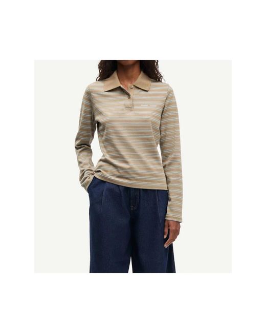 Polo Shirts Samsøe & Samsøe de color Natural