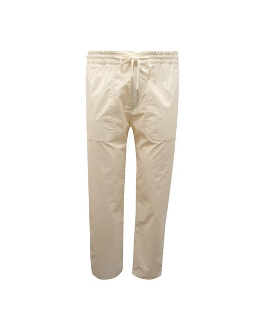 Paolo Pecora Natural Slim-Fit Trousers for men