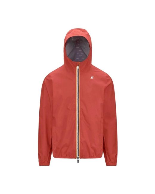 K-Way Red Light Jackets for men