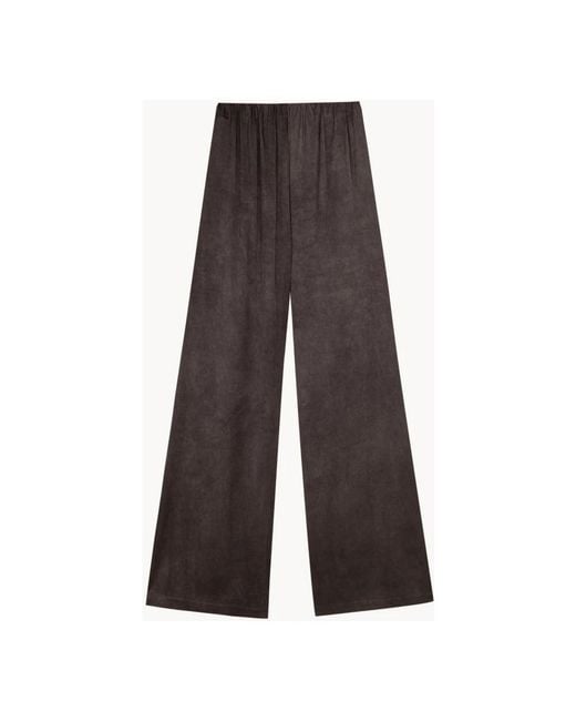 Cortana Gray Wide Trousers