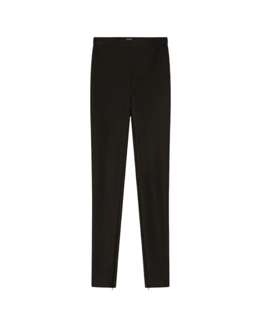 Pinko Black Slim-Fit Trousers