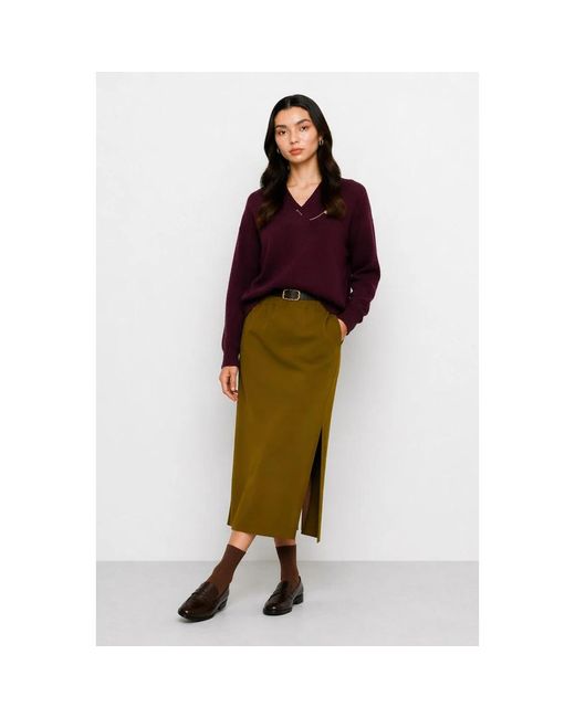 Kocca Green Midi Skirts