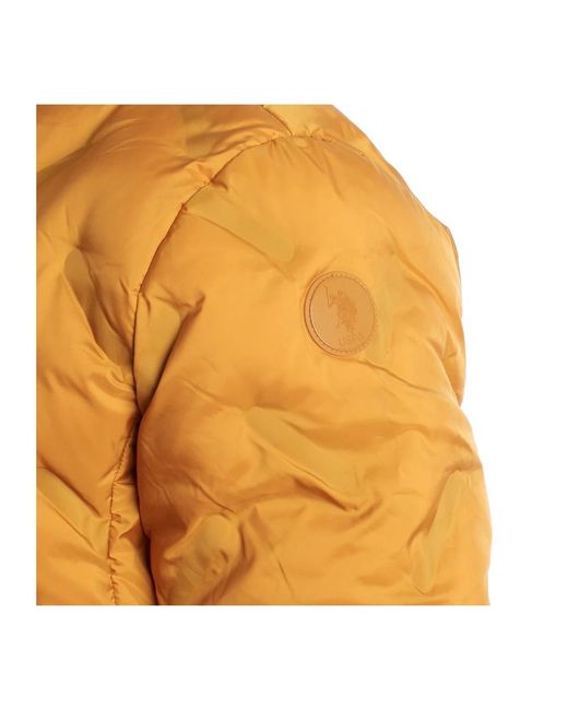 U.S. POLO ASSN. Orange Winter Jackets for men