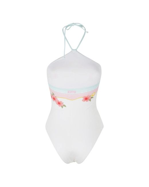 Mc2 Saint Barth White Swimsuits