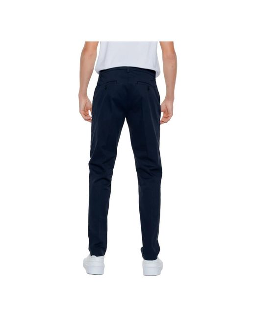 Trousers > slim-fit trousers Antony Morato pour homme en coloris Blue