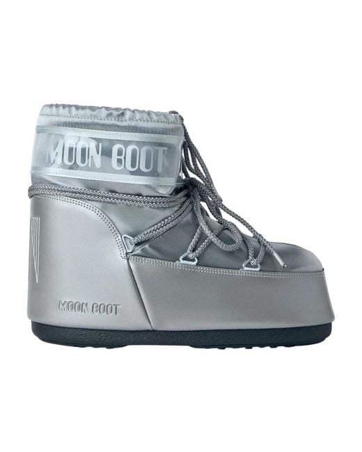 Moon Boot Blue Winter Boots