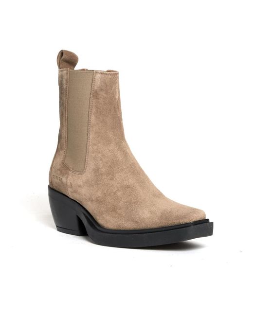 COPENHAGEN Brown Cowboy Boots