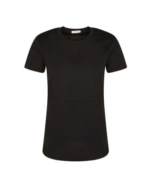 Moncler Black T-Shirts